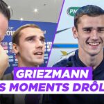 les meilleurs fou rires d’antoine griezmann avec l’Équipe de france !