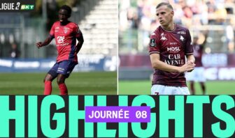 les temps forts de la 8ème journée de la ligue 2 bkt 24/25