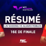 match Épique : lin shidong, tête de série #1, affronte alvaro robles – un point incroyable !