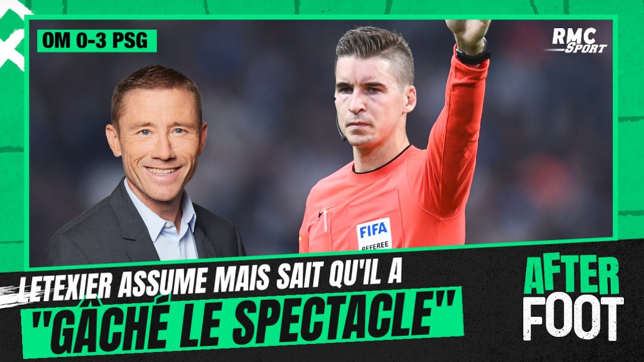 om 0 3 psg : letexier reconnaît avoir ‘gâché le spectacle’