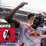 rb leipzig remporte le choc ! | rb leipzig – sc fribourg 3 1 | résumé | 8e journée – bundesliga