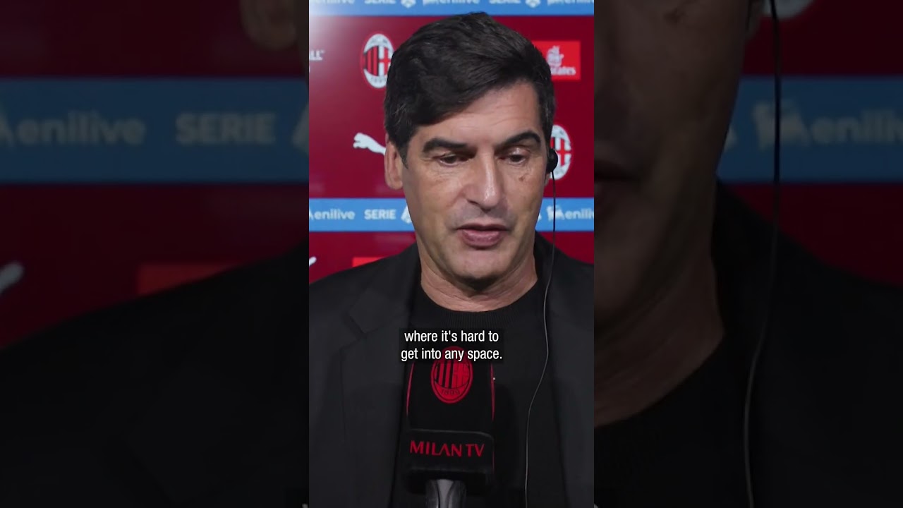 réactions du coach fonseca après #milannapoli 🎙️ | #shorts