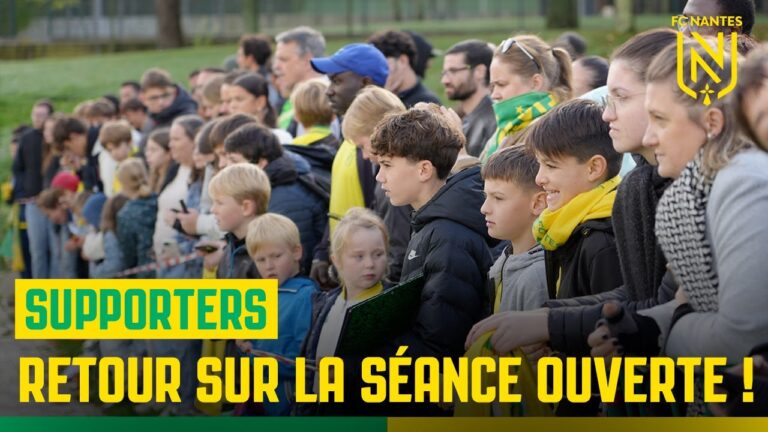 revivez l’ambiance incroyable de la séance ouverte au public des supporters !