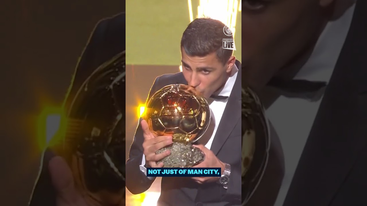 rodri tu es une lÉgende du football ! joleon lescott réagit à la victoire de rodri au ballon d’or ! 🥇 #ballondor