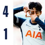 son brille, tottenham écrase west ham 4 1 ! résumé des temps forts de premier league