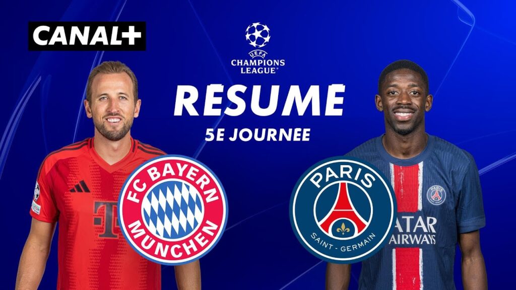 bayern munich vs psg : résumé captivant de la j5 de la ligue des champions 2024 25