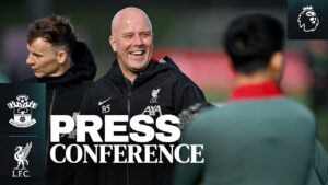 conférence de presse d’arne slot : liverpool contre southampton