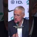 💬 deschamps se confie après le match nul des bleus !