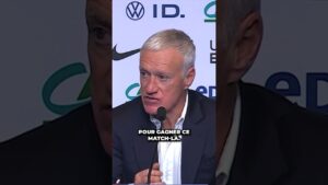 💬 deschamps se confie après le match nul des bleus !