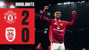 double d’amad ! 🌟 | man utd s’impose 2 0 face au paok