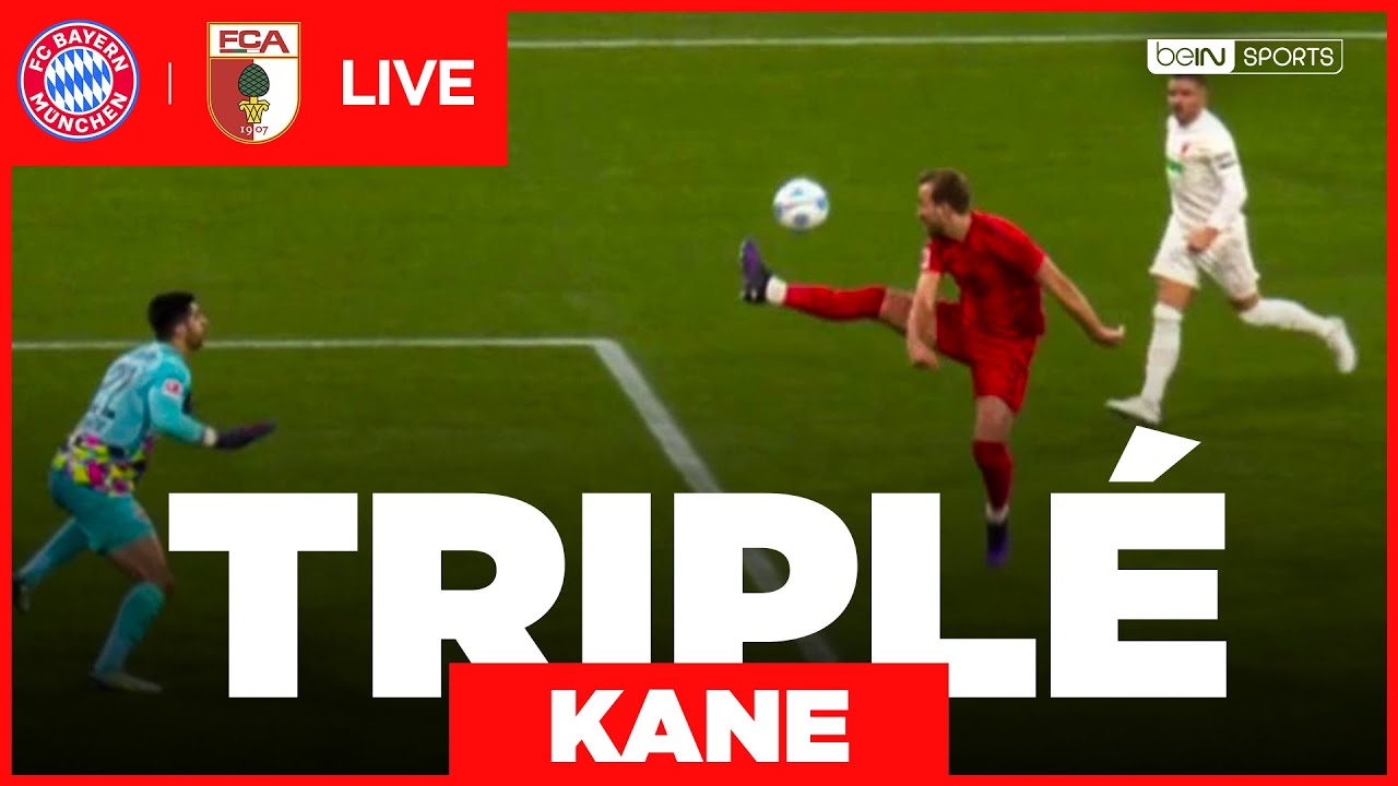 en direct : harry kane réalise un triplÉ époustouflant avec un contrÔle magique !