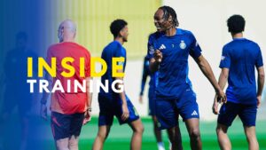 entraînement interne d’alnassr le 21 novembre 💛 alnassr termine sa préparation pour affronter al qadisiyah