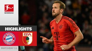 kane mène le bayern à la victoire ! | fc bayern münchen – augsburg 3 0 | résumé | j11 – bundesliga 24/25