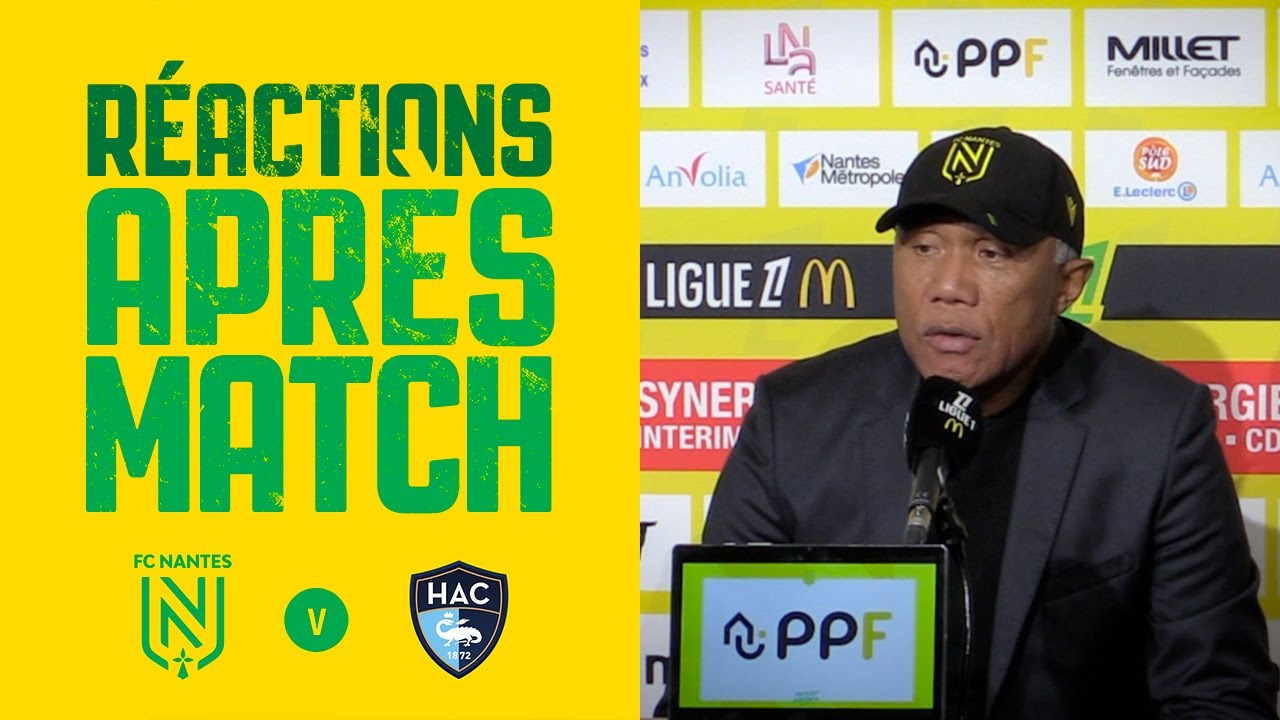 l’analyse d’antoine kombouaré après la victoire du fc nantes contre le havre ac