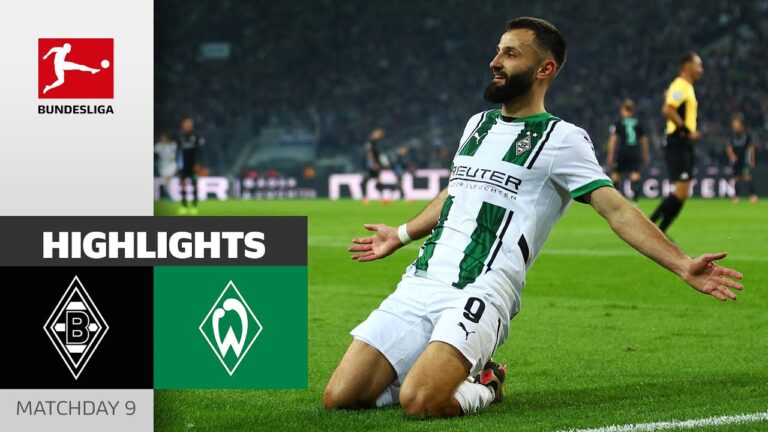 large victoire à domicile ! | borussia m’gladbach – sv werder brême | temps forts | j9 – bundesliga 2024/25