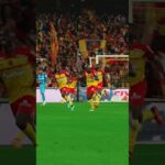 le tir imparable de seko fofana : un boulet de canon qui fait sensation ! ⚽️ #ligue1 #rclens #om