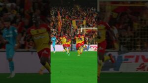 le tir imparable de seko fofana : un boulet de canon qui fait sensation ! ⚽️ #ligue1 #rclens #om