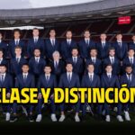 les joueurs de l’atlético de madrid présentent les tenues de la saison de leur sponsor officiel damat