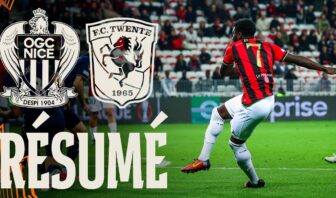 les temps forts : nice et twente se neutralisent (2 2) en europa league 2024/2025