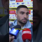 😎 maupay déstabilise nicolas pallois en zone mixte après la victoire de l’om à nantes ! #ligue1