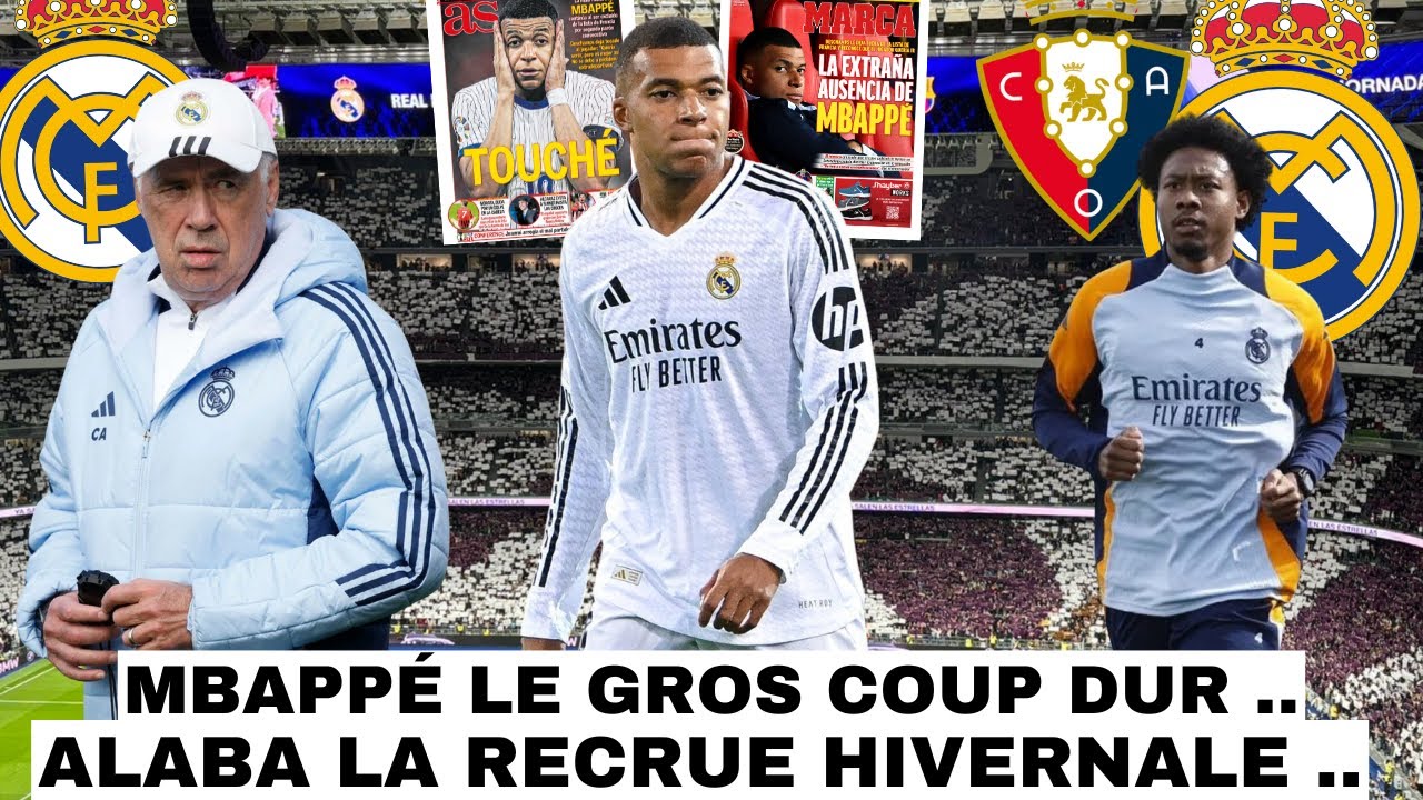 🚨mbappÉ en danger : david alaba annonce sa date de retour !!