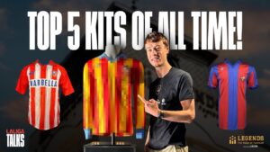 nous classons les meilleures t shirts de la liga !