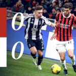 nuit sans but à san siro : ac milan 0 0 juventus | résumé serie a