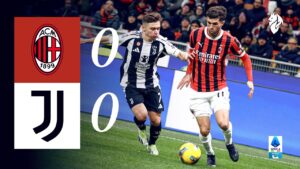 nuit sans but à san siro : ac milan 0 0 juventus | résumé serie a