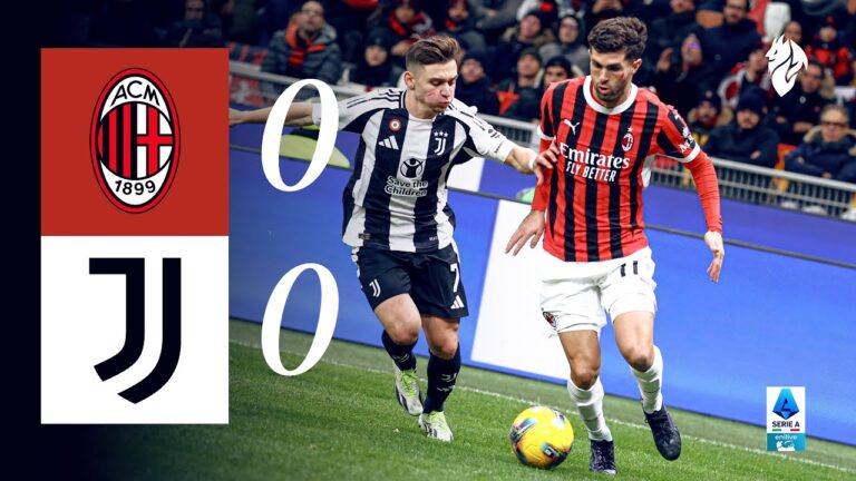 nuit sans but à san siro : ac milan 0 0 juventus | résumé serie a