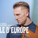 préparation des rangers avant le match contre nice en europe