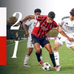 real madrid s’impose 2 1 contre l’ac milan | résumé de la youth league u20