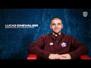 rencontre exclusive avec lucas chevalier, le gardien de l’equipe de france et du losc 🧤🇫🇷