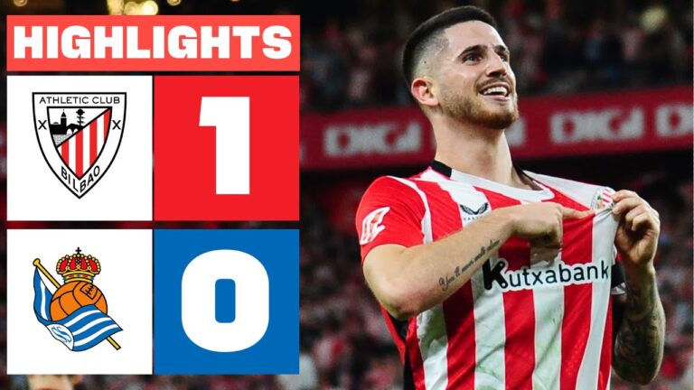 résumé : athletic club 1 – 0 real sociedad | laliga ea sports