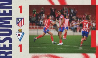 résumé du match | atlético de madrid femenino 1 1 eibar | liga f 24/25 – 11ème journée