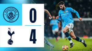 résumé du match : man city 0 4 tottenham | doublé de maddison, porro & johnson en premier league