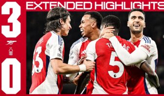 revivez la victoire éclatante d’arsenal contre nottingham forest! 🤩 | résumé prolongé | premier league