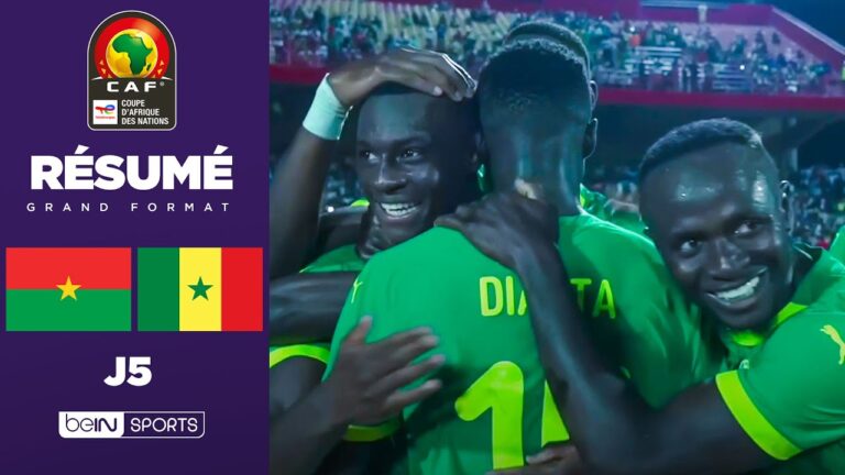 sénégal triomphe face au burkina faso et s’empare de la première place !