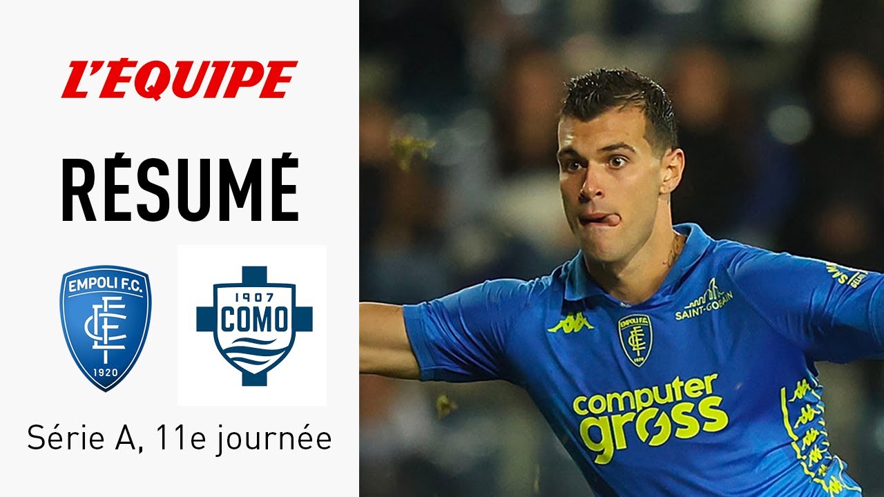 série a 2024 25 : résumé de la 11e journée – empoli vs côme