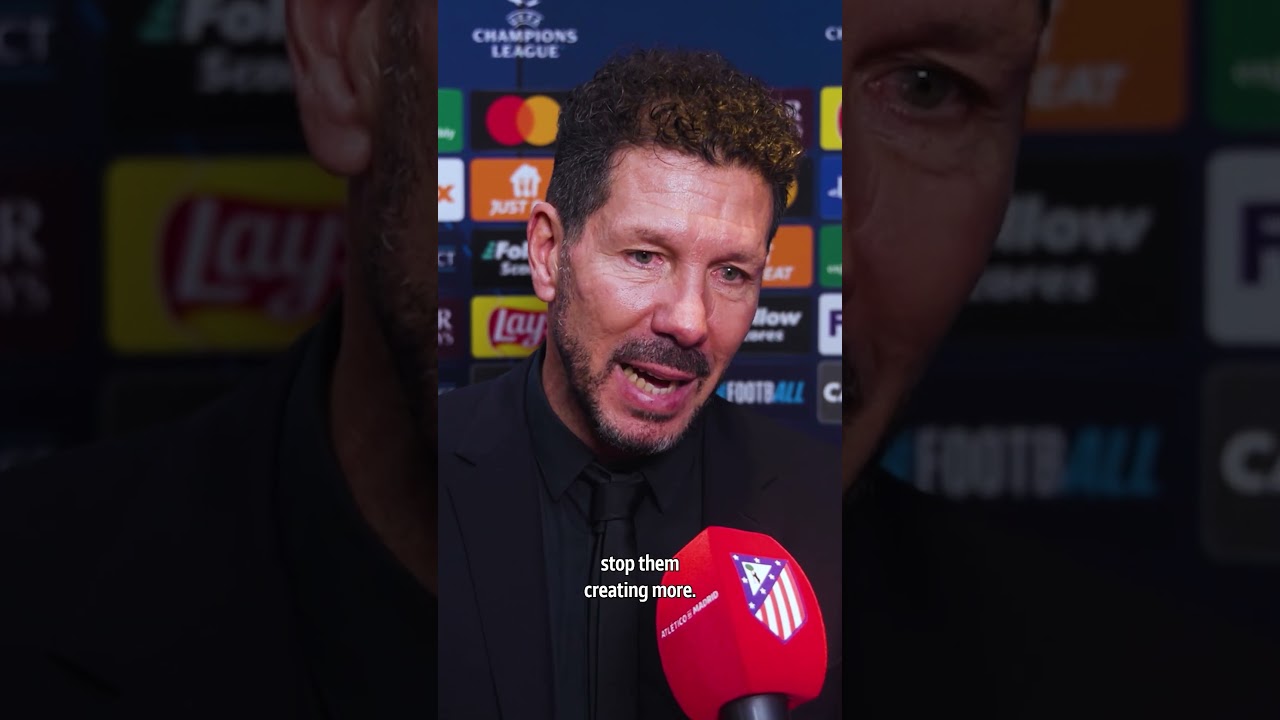 🎙️ simeone analyse la victoire de l’atlético 2 1 contre le psg