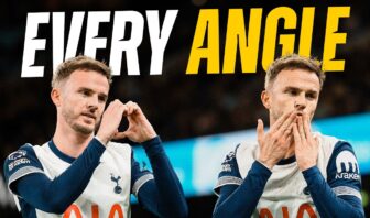 tous les angles du but exceptionnel de maddison | pass incroyable de kulusevski | man city 0 4 tottenham hotspur