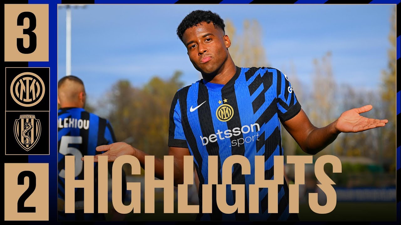 🎯 triomphe de l’inter : 3️⃣ buts pour 3️⃣ points 🚀 | inter 3 2 cesena | rÉsumÉ u20 | primavera 1 2024/25 ⚽🖤💙