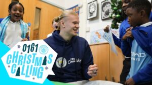 0161 noël approche : man city partage la magie du football pour les fêtes !