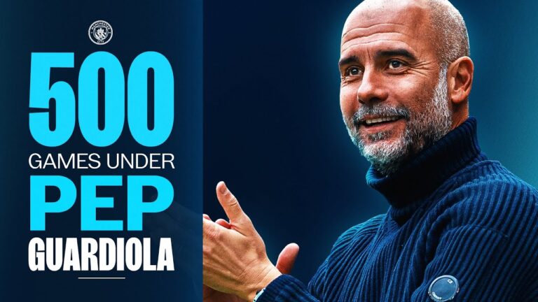 500 matchs de pep guardiola à man city : une rétrospective passionnante !