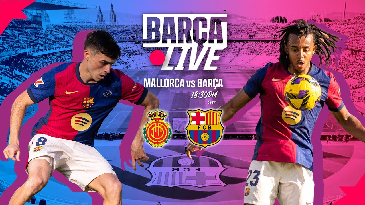 🔴 en direct : mallorca vs fc barcelone | la liga 24/25 ⚽