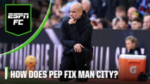 faut il commencer à poser des questions à pep guardiola ? réaction après man city 1 1 everton |