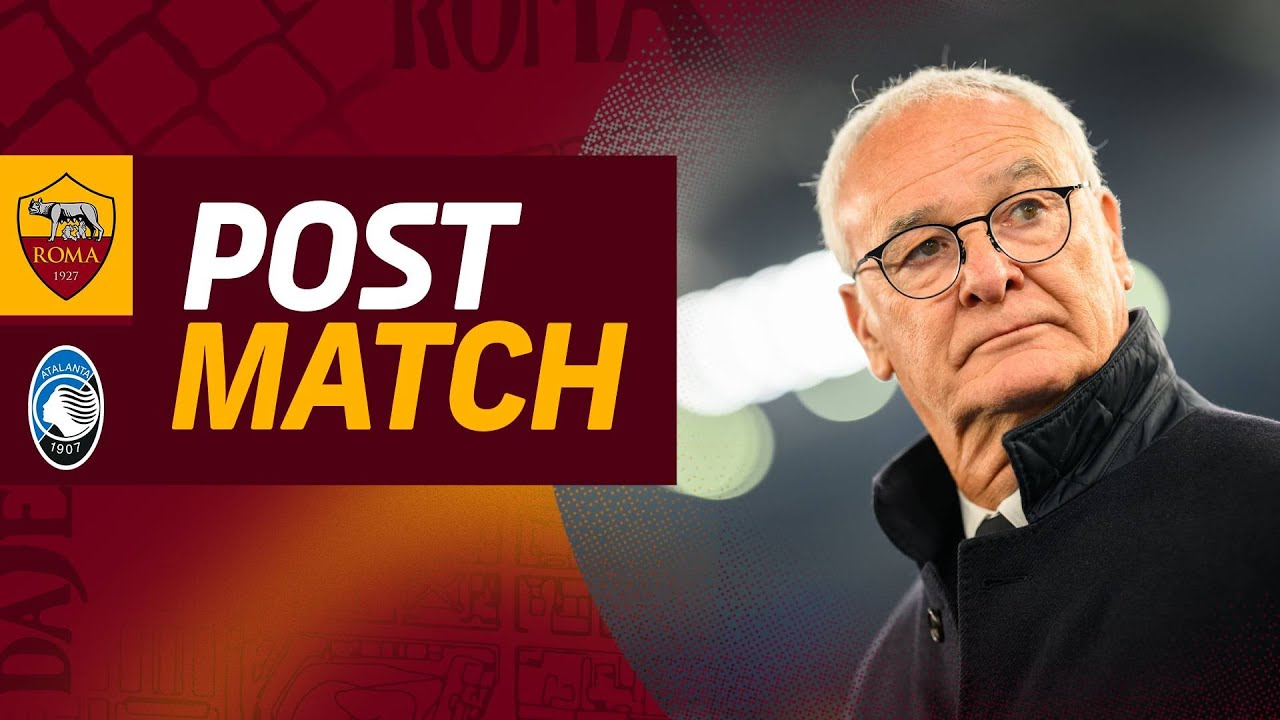 interview de claudio ranieri après le match roma atalanta