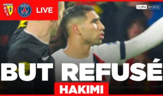 live – le but controversé d’hakimi annulé pour hors jeu !