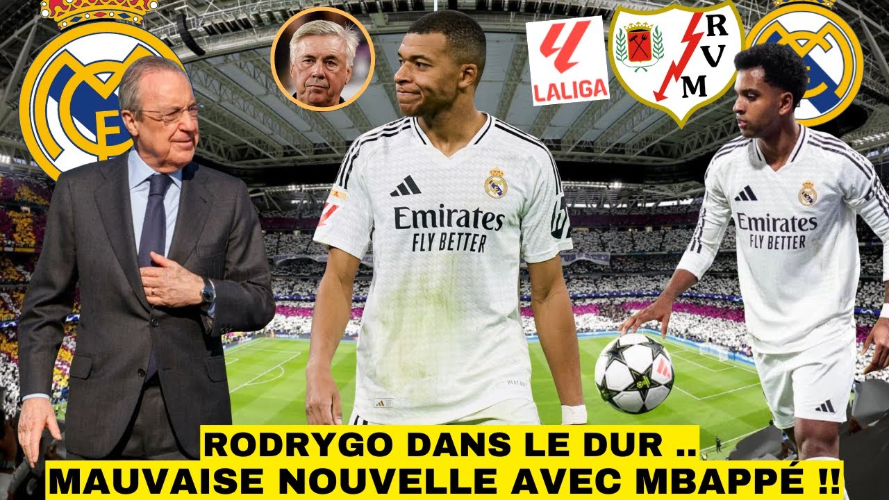 🚨 mbappÉ en danger ! / florentino furieux ! / rodrygo en grande difficultÉ !