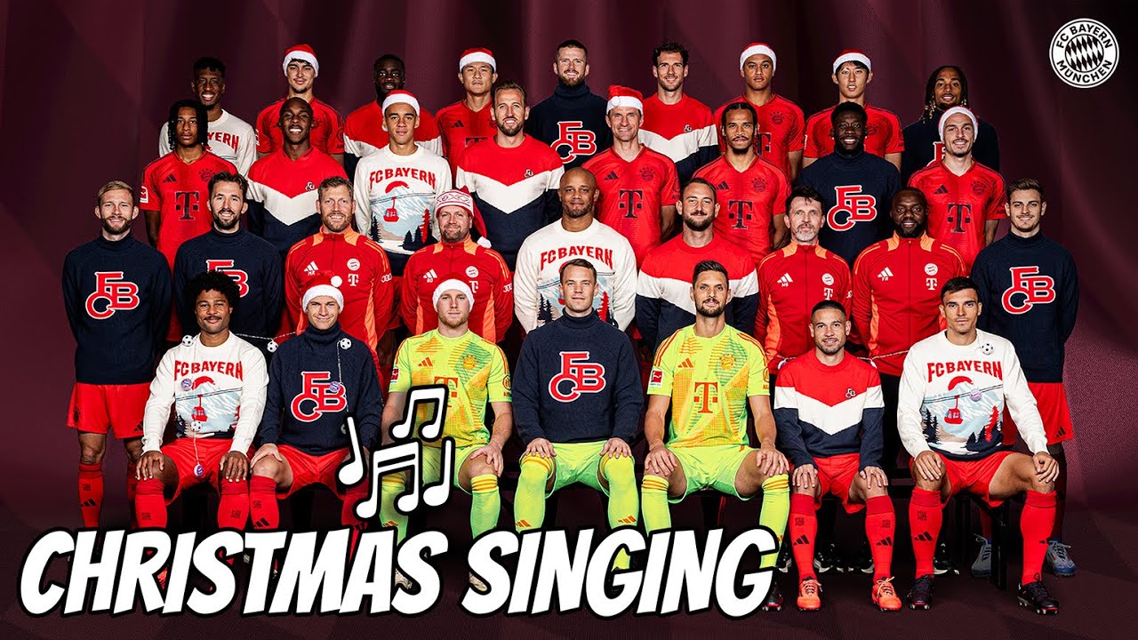 🎶 notre noël enchanté avec le fc bayern 2024 🎅🎄