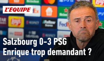 rb salzbourg 0 3 psg : luis enrique peut il être satisfait de cette victoire ?